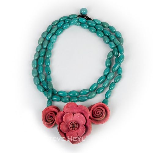 Rose and Lotus Necklace