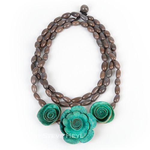 Rose and Lotus Necklace
