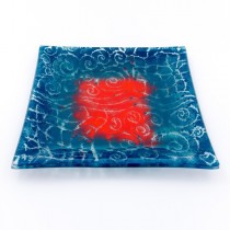 Square Glass Plate From South Africa