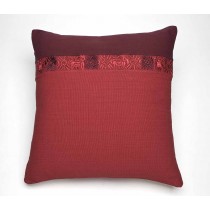 Hand Woven & Embroidered Pillow