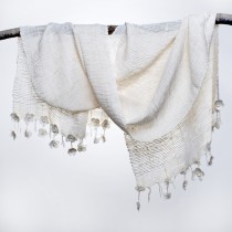 Handwoven Silk Shawl From Ethiopia