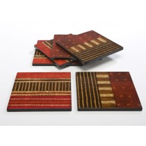 Hand-painted Coasters From Brazil